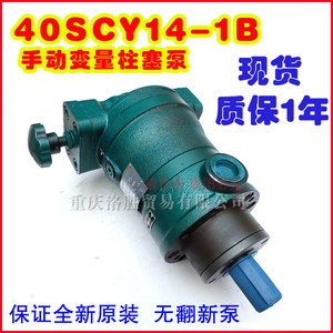 重庆洛胜CY14轴向柱塞泵40SCY14-1B手动变量油泵