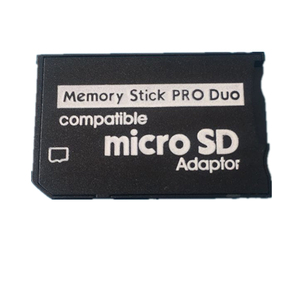 psp内存卡卡套 TF卡转MS短棒记忆棒 单马甲 micro sd转MS PRO DUO
