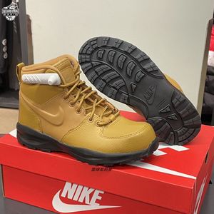 Nike Manoa LTR GS耐克大童男女休闲户外鞋工装大黄靴BQ5372-700