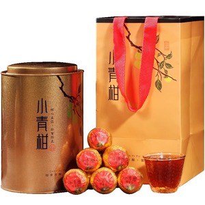 茶滋味-新会小青柑精选广东陈皮普洱茶熟茶云南茶叶柑普茶500g