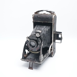 1930年代德国福伦达Bessa 原型机69皮腔折叠照相机120胶卷收藏古