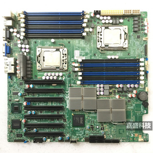 超微 X8DTH-i 双路服务器主板 7条PCI-E 1366接口支持X5650 现货