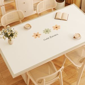 2024新款硅胶桌布免洗防油防水长方形餐桌垫子餐桌布隔热垫饭桌垫