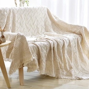 CIMO沙发巾盖布美式田园全盖万能法式沙发垫套罩盖毯纯棉四季通用