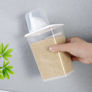 日本进口ECHO米桶小米缸家用食品级五谷杂粮收纳盒面粉储存罐塑料