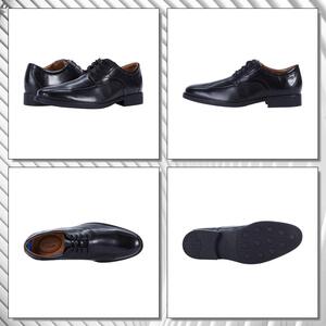 代购其乐Clarks Whiddon Pace 黑色漆皮简约低帮鞋男商务休闲皮鞋