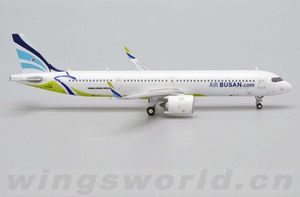 JC Wings 1:400 XX4466 Air Busan 釜山航空 Airbus A321neo HL83