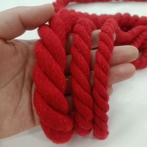 中国结棉绳三股绳子材料DIY手工辅料红绳喜庆万字结装饰新春编织