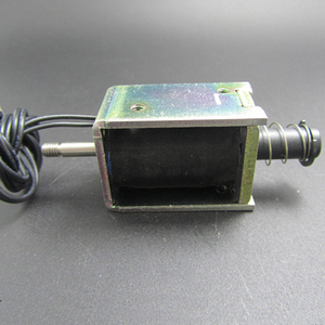 DS-0837贯通推拉式 220v电磁铁框架吸式门锁开关行程10mm