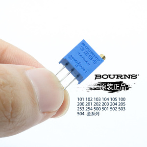 BOURNS原装正品精密电位器3296W-1-101/103LF/10K25K/50K/500K/1M