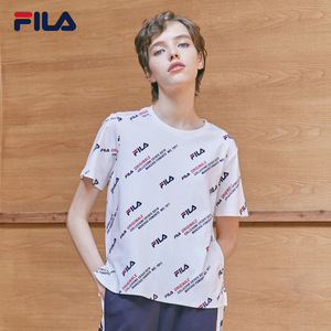 【狂欢价】FILA 斐乐官方 女子短袖T恤 2019夏季新款