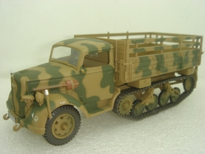 IXO 1/43 德国  SdKfz.3  欧宝 骡子 半履带运输车  合金成品模型