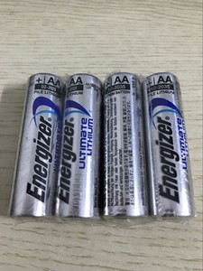 100粒包邮Energizer劲量L91 AA 原装进口2038最新版锂铁5号电池