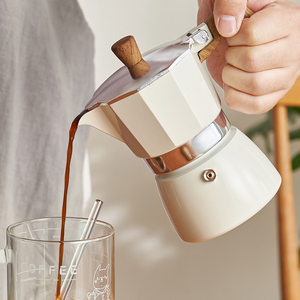 摩卡壶意式双阀咖啡壶手冲煮咖啡机家用冲咖啡套装器具工具用具