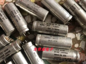 拆机 化工思碧 UCC 674D 100V210UF 替220uf 好声 阴极铝电解电容