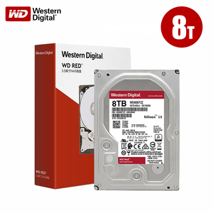西部数据WD 红盘Plus  NAS网络存储硬盘3.5寸8TB垂直（WD80EFZZ）