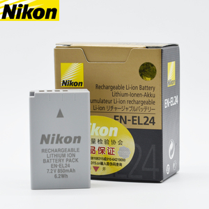 尼康 EN-EL24 J5锂电池 Nikon1J5 EN-EL24 微单数码相机电板 原装