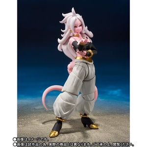 万代魂限定 SHF 七龙珠Z 人造人21号 魔人 女布欧 可动手办