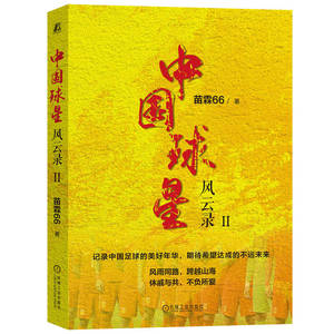 2024新书 中国球星风云录II 苗霖66 王宝山 中国足球明星传奇人物故事传记书籍 有所向披靡的名将羽扇纶巾的儒帅放的铿锵玫瑰