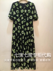 JUZUI/玖姿女装专柜正品国内代购2024年春季新款连衣裙JZEC50026