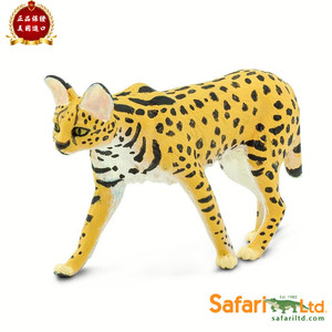 Safari Ltd美国正品 非洲 薮猫 野生动物模型儿童玩具 100237