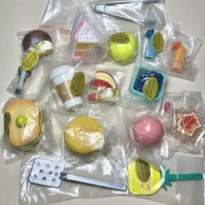 散货AG美国女孩配件食玩过家家玩具 汉堡蛋糕杯子模型
