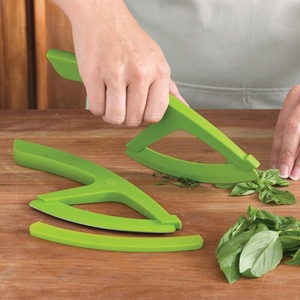 瑞士力康Kuhn Rikon碳钢刀片切剁器多功能手动碎菜刀切菜器剁蒜刀