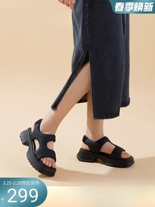 【广州欧版高货】8233005春夏季新款凉鞋女沙滩鞋 跟高4cm
