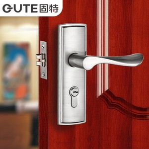 固特5181门锁室内 卧室单舌房门锁 木门锁卫生间门锁 执手锁锁具