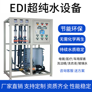 EDI超纯水模块设备ro反渗透车用水处理专用医院实验室纯水去离子