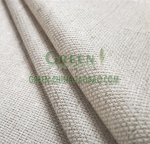 DIY刺绣布料:韩进口GREEN14CT亚麻绣布LECRU(布宽150CM）