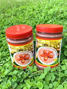 代购 越南风味顺化调味虾酱蘸料鲜美味 Mam Ruoc玻璃瓶虾酱430g瓶