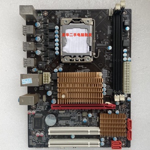 华南 ZX-X58 DDR3电脑 1366针主板 独立小板 8个USB 全固 E345323