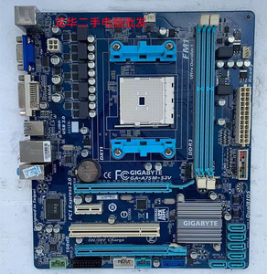 技嘉 GA-A75M-S2V DDR3电脑 FM1主板 COM 集成 DVI 全固态 TPM