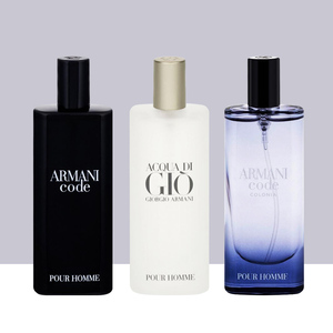 Armani阿玛尼寄情水科隆尼亚黑色密码印记男士淡香水15ml小样正品