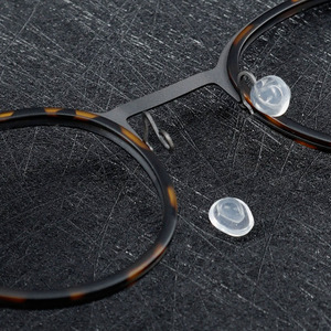 新款系列林德眼镜配件水滴鼻托腿套专用零件硅胶塑料款式限定卡式
