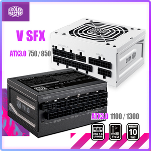 酷冷至尊V SFX ATX3.0小电源V750/850金牌/V1100白金全模组10年保