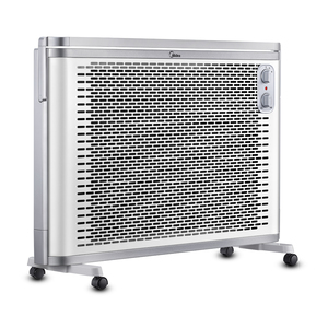 美的电暖气NDK20-18F取暖器家用对衡式暖风机母婴居浴电暖桌火炉
