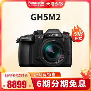 Panasonic松下DC-GH5M2LGK微型单电数码相机视频vlog套机1260镜头