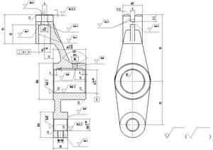 推动架机械加工工艺规程及其扩铰D32孔夹具设计