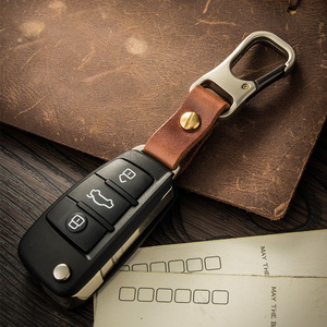 汽车遥控器钥匙扣挂件创意个性简约男士腰挂锁匙链圈环挂饰