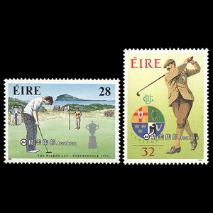 爱尔兰1991 高尔夫球运动2全 外国邮票