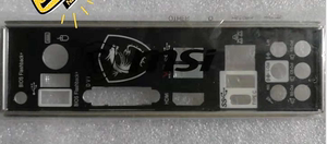 00013微星B450 TOMAHAWK GAMING PLUS MAX战斧导弹主板挡板实拍图