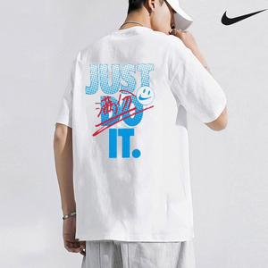 耐克满分男短袖23春夏运动服AJ白色休闲T恤潮DX0322-100-010