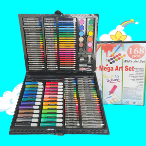 168件套文具套装150水彩笔涂色笔绘画工具208蜡笔彩铅儿童节礼物