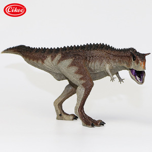 侏罗纪恐龙实心仿真静态塑料玩具模型牛角龙摆件男宝收藏礼物手玩