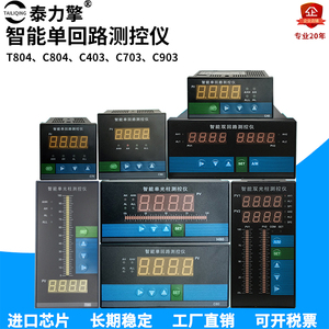 智能单回路测控仪C803压力液位温度显示控制表光柱表TS804、C403