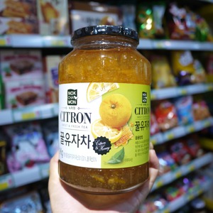 韩国原装进口海地村绿茶园蜂蜜柚子茶1kg蜂蜜炼果酱办公室茶饮