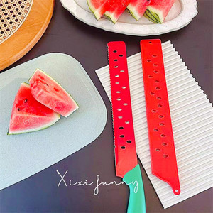 创意家用水果刀不锈钢多功能西瓜刀切西瓜专用瓜果刀厨房刀具小刀