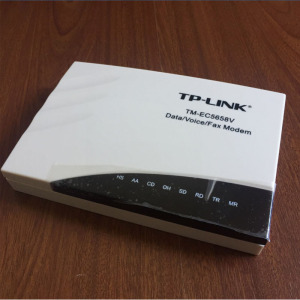 TP-LINK普联TM-EC5658V 56K调制调解器MODEM 收发传真猫Intel芯片